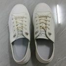Woman slip on white trainers 24CM