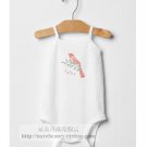Gap baby girl chirpy bird vest bodysuit 12-18 mths
