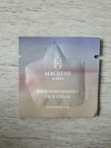 Macrene High Performance Face Cream sample 2ml