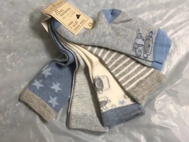 Baby boy monkey sock 5 pairs