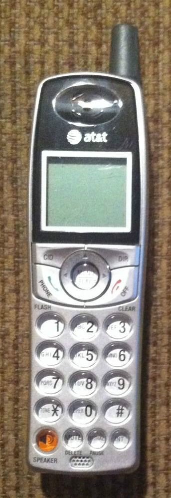 E5913B AT&T cordless Handset - tele phone ATT wireless remote extension 5.8GHz