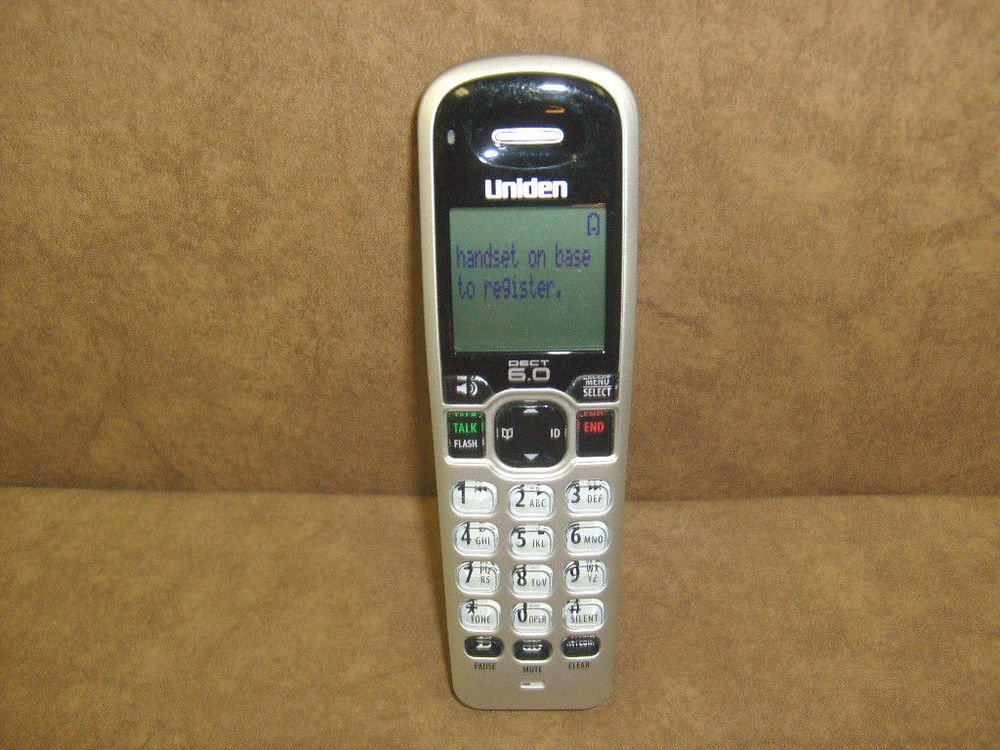 Uniden Dect 1680 2 HANDSET cordless expansion telephone remote 6.0