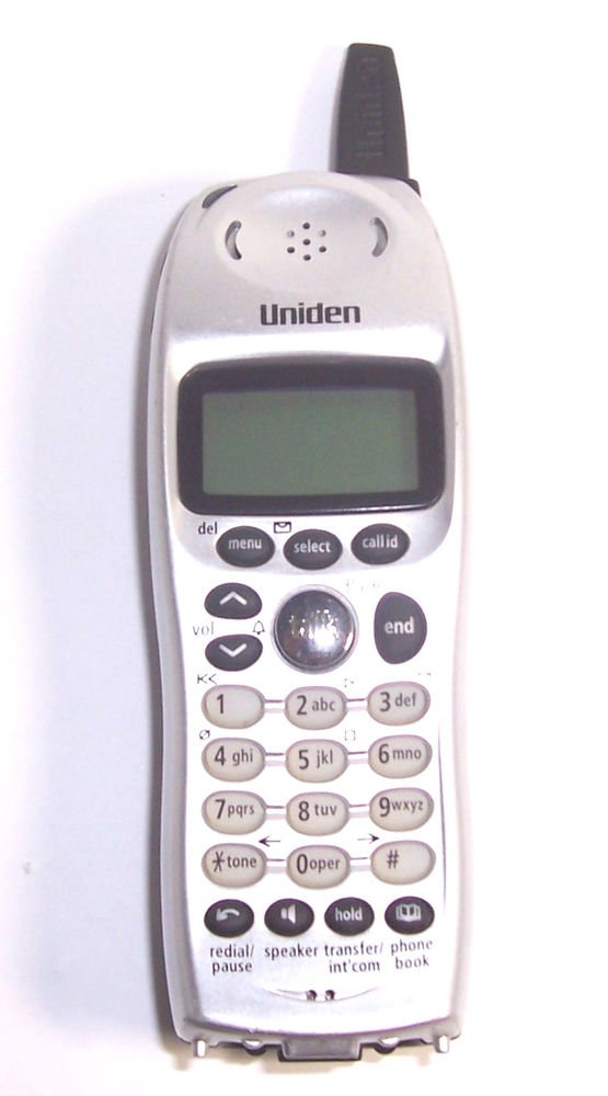 DCT 646 4 UNIDEN HANDSET - 2.4GHz cordless tele phone remote expansion wireless
