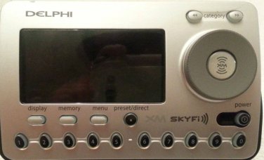 SA50000 Delphi satellite radio receiver = XM SKYFI