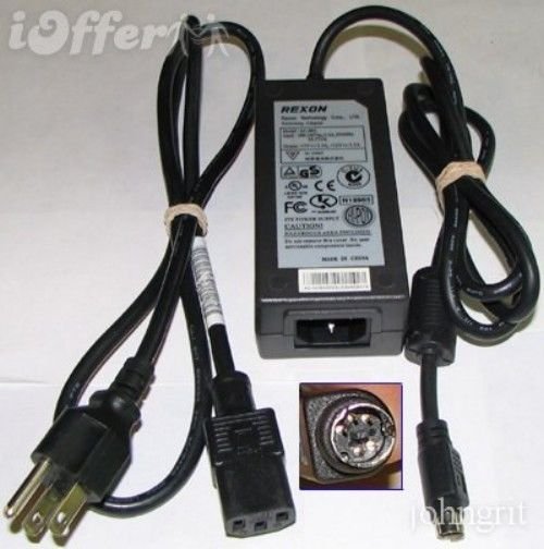 REXON AC 005 SWITCHING power supply 91-59063 cable plug brick drive unit MAXTOR 
