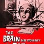 The Brain That Wouldn t would not Die DVD Jason EVERS Virginia LEITH black & whi