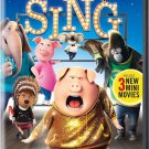 SING DVD Buster MOON,Matthew MCCONAUGHEY,Reese WITHERSPOON Scarlett JOHANSSON