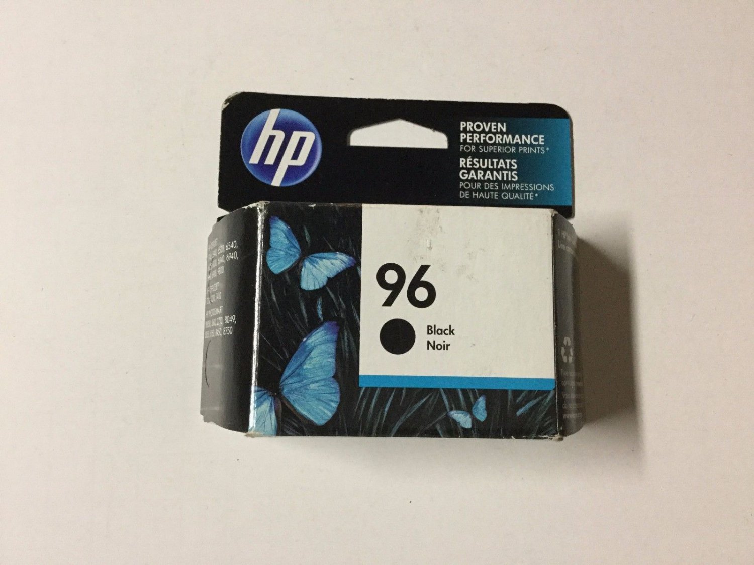 96 HP BLACK ink - Photosmart 8150 xi B8350 8050 8049 8450 xi 8750 2710 printer