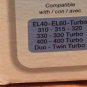 white SELF STICK Address Labels 12 rolls DYMO 400 450 TWIN TURBO printer writer