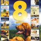 8movie DVD Tom Sawyer,WOLF MTN.,TOM ALONE May ROBSON Charlton HESTON,RED FERN