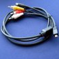 AV cable cord plug = Sony HandyCAM HDR FX1000 HDR SR1 HDR SR7 camcorder camera