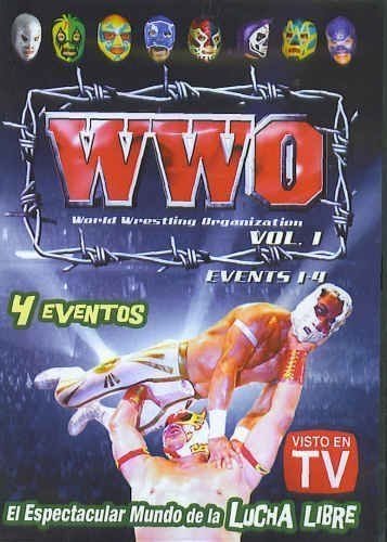 Wwo World Wrestling Organization Vol1 Dvd Movie 240mins Events 1 4