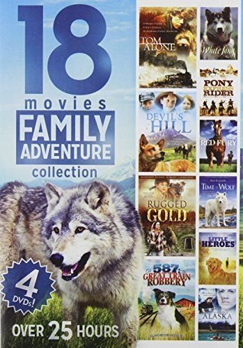 18movie DVD Pony Express Rider,LOST,Devils Hill,Rugged Gold,JOURNEY,Brave Alaska