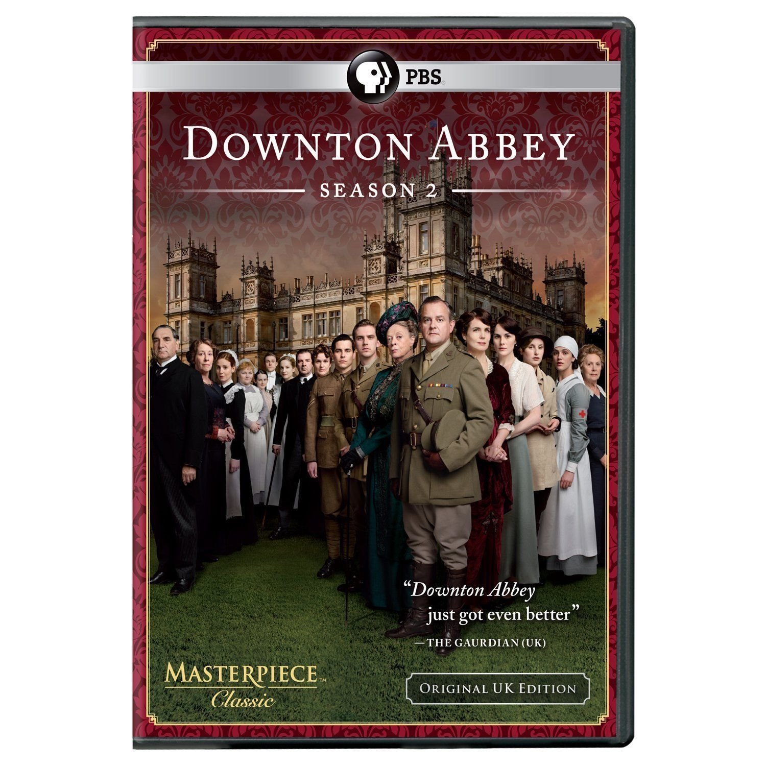 DOWNTON ABBEY second SEASON 2nd DVD downtown Elizabeth MCGOVERN Maggie SMITH