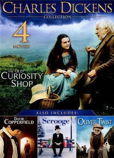 4movie DVD The Old Curiosity Shop,David Copperfield,Sally WALSH Peter USTINOV