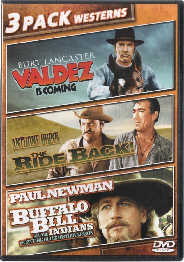 3movie DVD Burt LANCASTER Anthony QUIN Paul NEWMAN Susan CLARK Geraldine CHAPLIN