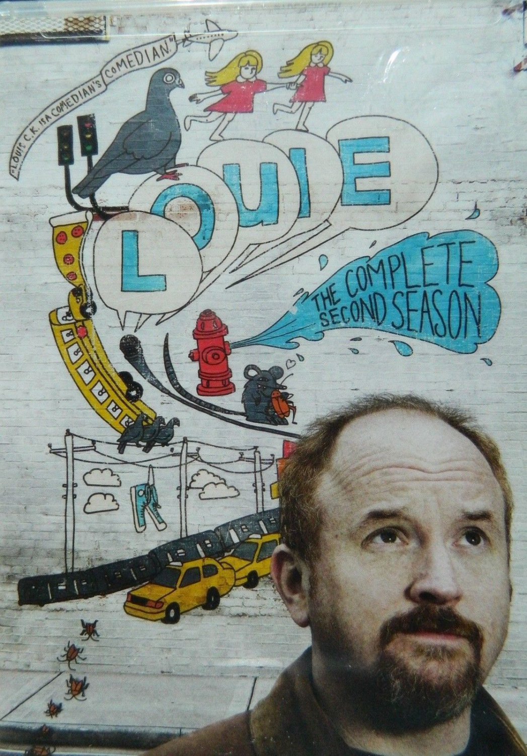 LOUIE CK complete second Season 2 two DVD color 314min. Joan RIVERS Chris ROCK