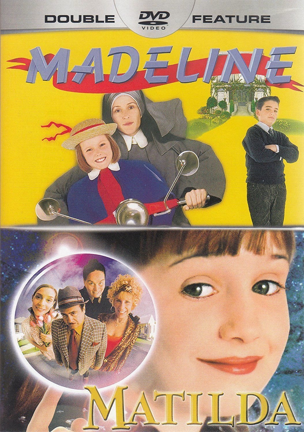 2movie 3hr DVD Madeline & MATILDA Frances MCDORMAND Nigel HAWTHORNE Rhea PERLMAN