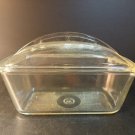 Vtg Glass Bakeware Westinghouse Bread Loaf oven Pan refrigerator Dish Dome Lid Vtg Glass Bakeware Westinghouse Bread Loaf oven Pan refrigerator Dish Dome Lid