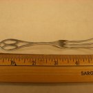 Sterling Silver 5" oyster olive pickle lemon Fork 3 prong Webster pierced handle
