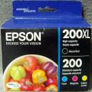 Epson 200XL black 200 color ink XP300 XP310 XP400 XP410 printer copier scanner Epson 200XL black 200 color ink XP300 XP310 XP400 XP410 printer copier scanner