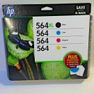 564 black & COLOR ink jet HP PhotoSmart 7515 7510 6515 6512 all in one printer 564 black & COLOR ink jet HP PhotoSmart 7515 7510 6515 6512 all in one printer