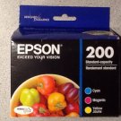 Epson 200 T200520 color ink XP200 XP300 XP310 XP400 XP410 printer copier scan Epson 200 T200520 color ink XP200 XP300 XP310 XP400 XP410 printer copier scan