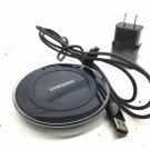 SAMSUNG Wireless quick Charging Pad bed Charger Dock black cradle base stand USB SAMSUNG Wireless quick Charging Pad bed Charger Dock black cradle base stand USB