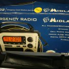 Midland ER102 Emergency Radio battery crank power weather alert AM/FM flashlight Midland ER102 Emergency Radio battery crank power weather alert AM/FM flashlight
