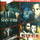 4Movie 7hrs+ DVD Denzel WASHINGTON MAN on FIRE The SIEGE OUT of TIME UNSTOPPABLE 4Movie 7hrs+ DVD Denzel WASHINGTON MAN on FIRE The SIEGE OUT of TIME UNSTOPPABLE