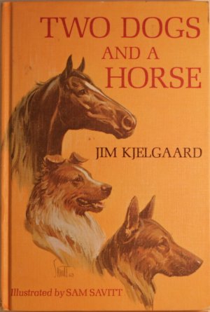 Two Dogs and a Horse