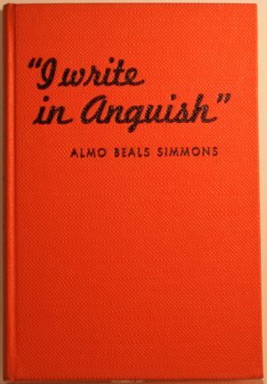 I Write In Anguish