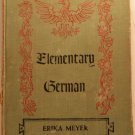 Elementary German