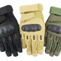 Tactical Hard Knuckle Military Motorcycle Full Finger Gloves