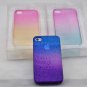 iPhone4 cases WaterDrops Sweet label (BLUE & PURPLE)