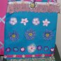 EMBELLISHED TOTE BAG/TURQUOISE