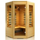 Corner Sauna With Ceramic Heaters