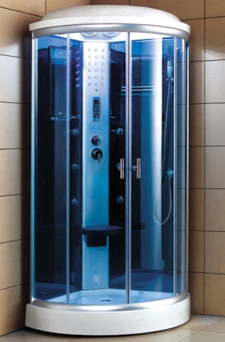 shower steam sauna corner unit acrylic units zen showers ariel ss brand ssi bath spa save saferwholesale