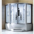 Jetted Bath with Steam Shower