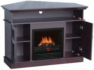 Electric Corner Fireplace