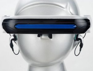 80" 3D Wireless Video Glasses