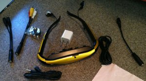 72" High Resolution Video Glasses