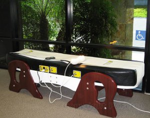 Massage Bed With Rollers