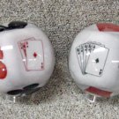 Clear Poker Bowling Ball 13, 14, 15 Lbs