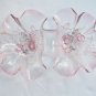 Mikasa Rosella Two Piece Crystal Hostess Bowl Set