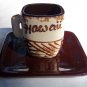 VINTAGE HAWAII DEMITASSE CUP AND SAUCER
