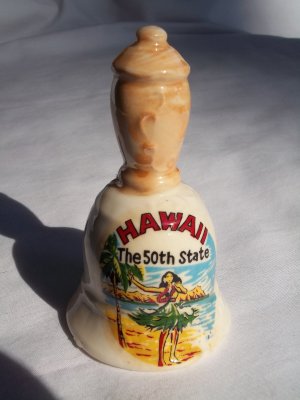 MINIATURE SOUVENIR HAWAII BELL