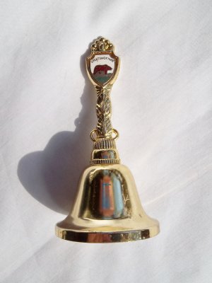 MINIATURE SOUVENIR GREAT SMOKY MOUNTAINS BELL