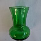 Vintage Small Forest Green Vase