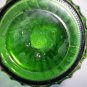 HOOSIER GREEN GLASS VASE